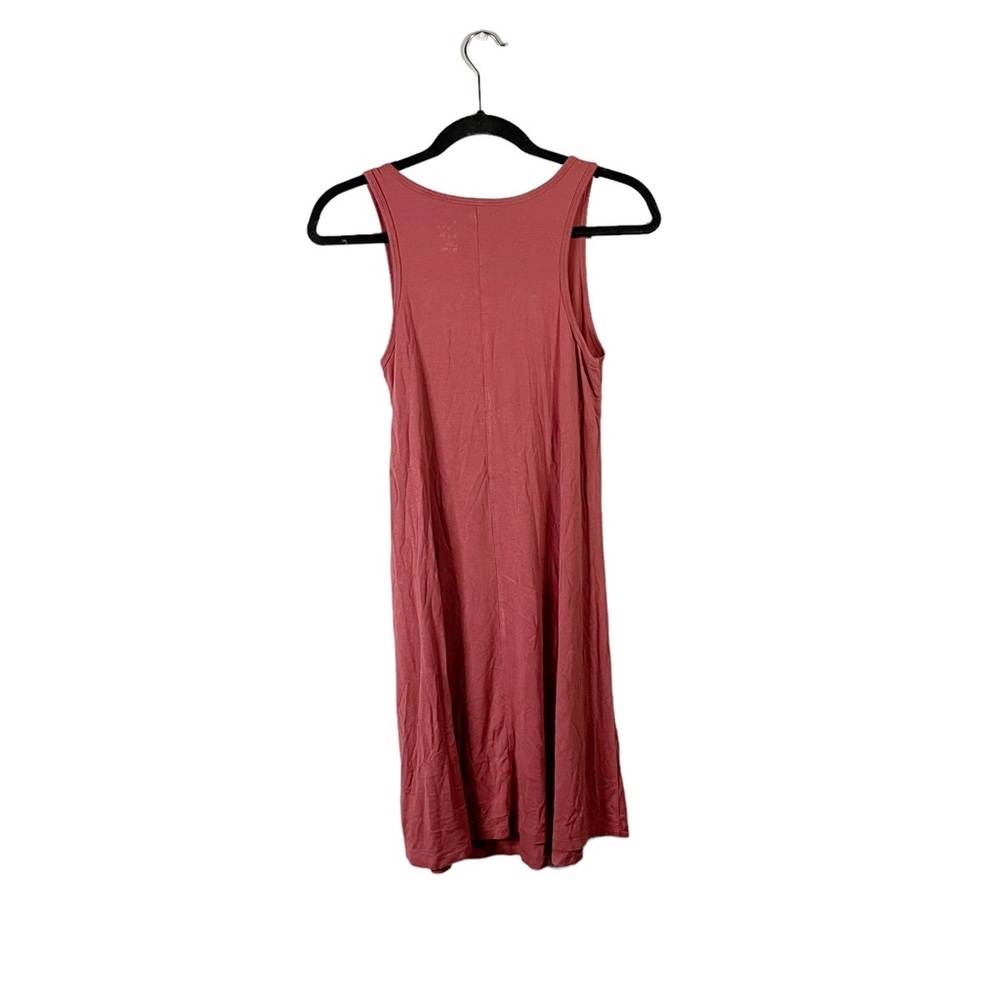 A New Day Pink Casual Boho Sleeveless Tank Top Stretchy Midi Dress Size XS - Picture 2 of 6